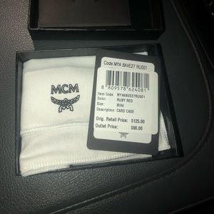 Mcm card holder